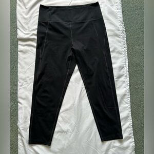 Girlfriend Collective Compressive High-Rise 23.75”Leggings - Black (XL)